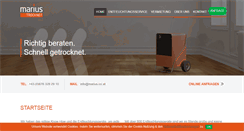 Desktop Screenshot of entfeuchtungsgeraet.at